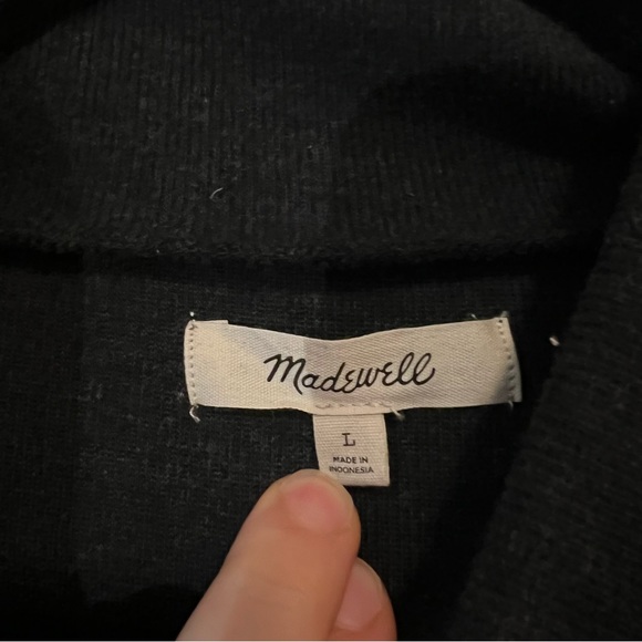 Madewell puff sleeve mockneck top - Picture 9 of 12